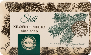 Мило туалетне Хвойне Shik 180г