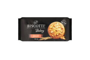 Печенье сдобное песочно-отсадное с арахисом Bakery Biscotti м/у 150г