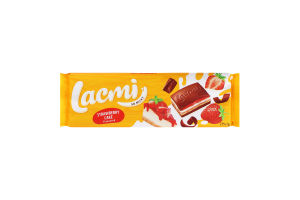 Шоколад молочный Strawberry cake Lacmi Roshen м/у 275г