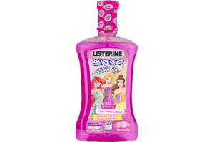 Listerine Smart Rinse Anticavity Fluoride Rinse Fab BubbleGum
