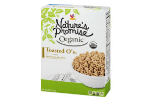 Nature's Promise Organic Whole Grain Oat Cereal Toasted O's