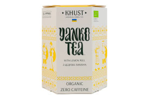 Чай травяной органический с цедрой лимона Янко-чай к/у 50г