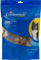 Companion Pig Ear Strips Oven Roasted For Dogs