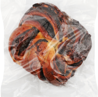 Булочка Равлик з шоколадною пастою з смаком апельсину 250г плівка Міра 22