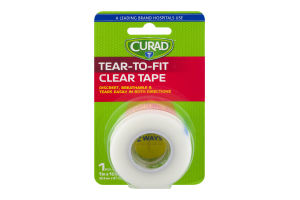 Curad Tear-To-Fit Clear Tape