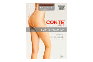 Колготки жіночі Conte elegant Balance 20den 2 bronz