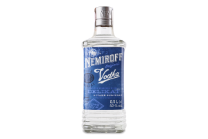 Горілка 0.5л 40% особлива м'яка Delikat Nemiroff пл