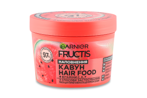 Маска для тонких волос требующих объема Арбуз Hair Food Garnier Fructis 400мл