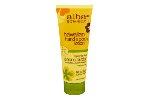 Alba Botanica Hawaiian Hand & Body Lotion Replenishing Cocoa Butter