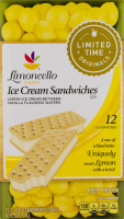 Ahold Ice Cream Sandwiches Limoncello - 12 CT