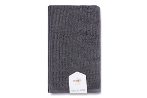Рушник MBM My Home Хвиля темно-сірий 70х140 BT-10L