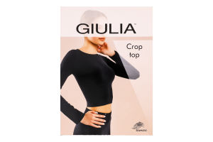 Футболка жіноча Giulia Crop top deep taupe L/XL