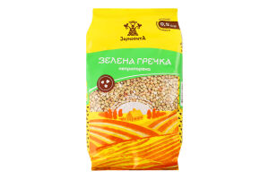 Гречка зелена непропарена Зерновита м/у 0.5кг