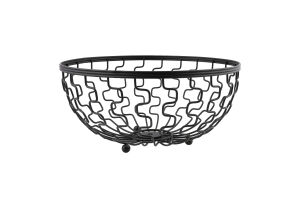 Фруктовниця Зіг-заг метал 26,5*12см