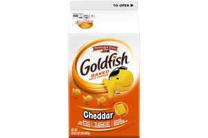 Pepperidge Farm Goldfish Baked Snack Crackers Cheddar