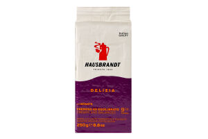 Кава Hausbrandt 250 г мел. Delizia