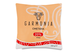 Сметана 20% Garmonia м/у 350г