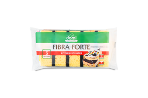 Губка кухонна 5шт арт0818 Домі