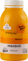 Смузі Feels good з апельсиновим соком та манго