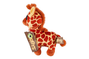 Іграшка м'яка Orbys Жираф 16*9*19см