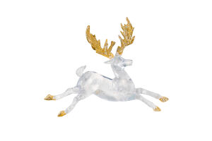 Підвіска новорічна Лось шампань 11,5*14см КМ