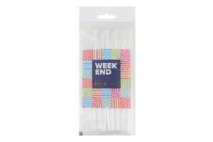 Ніж Викенд Карнавал пластик проз.10шт