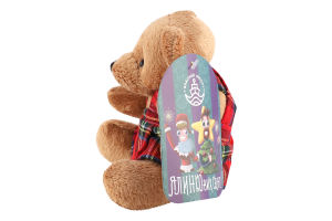 Прикраса декоративна Ведмедик пухнастий в асортим