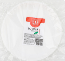 Тарелка десертная одноразовая ТМ "1" 6шт