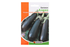 Насіння Баклажан Алмаз 3г Яскрава
