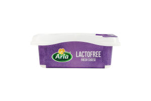 Крем-сир 50% безлактозний натуральний Arla п/у 200г