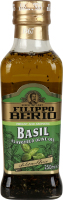 Олія оливкова Filiрpo Berio зі смаком базиліку