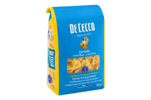 Изделия макаронные Farfalle De Cecco м/у 500г