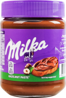 Паста ореховая из фундука с добавлением какао Milka с/б 350г