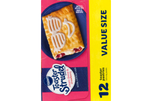 Pillsbury Toaster Strudel Pastries Cream Cheese & Strawberry - 12 CT