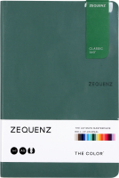 Блокнот Zequenz А5 зелений 100арк 1005461