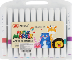Маркери акрилові №KYYW5381465022 Aimeile 24шт