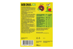 Конфеты фруктовые натуральные Яблоко Roll Bob Snail к/у 10х10г