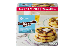 SE Grocers Buttermilk Waffles - 24 CT