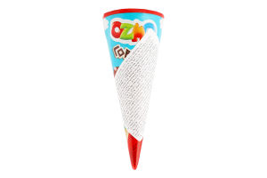 Рожок вафельный с клубничной начинкой и цветным драже Strawberry Cornet Ozmo м/у 25г