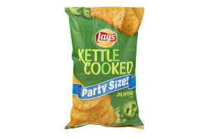 Lay's Kettle Cooked Jalapeno Potato Chips