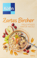 Мюслі Kolln Бірхер з фруктами
