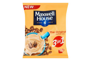 Напиток кофейный растворимый 3в1 Original Maxwell House м/у 30х18г