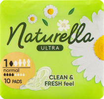 Прокладки Camomile Ultra normal Naturella 10шт