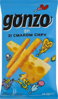 Соломка фрі зі смаком сиру Gonzo м/у 40г