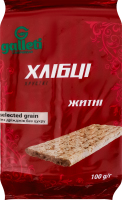 Хлібці житні хрусткі без дріжджів без цукру Galleti м/у 100г