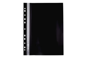 Папка-швидкозшивач А4 чорн 03040349 4Office