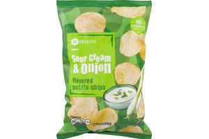 SE Grocers Potato Chips Sour Cream & Onion