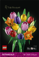 Конструктор для взрослых от 18лет №11501 Tulip bouquet Botanicals Lego 576эл