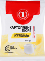 Пюре картофельное с ароматом сливок ТМ "1" м/у 30г