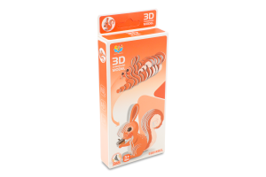 Пазл 3D Білка 8*3,5*7,5см Sinergy